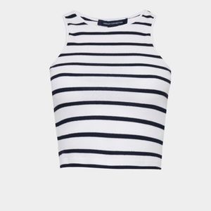 NWT French Connection cropped tank top